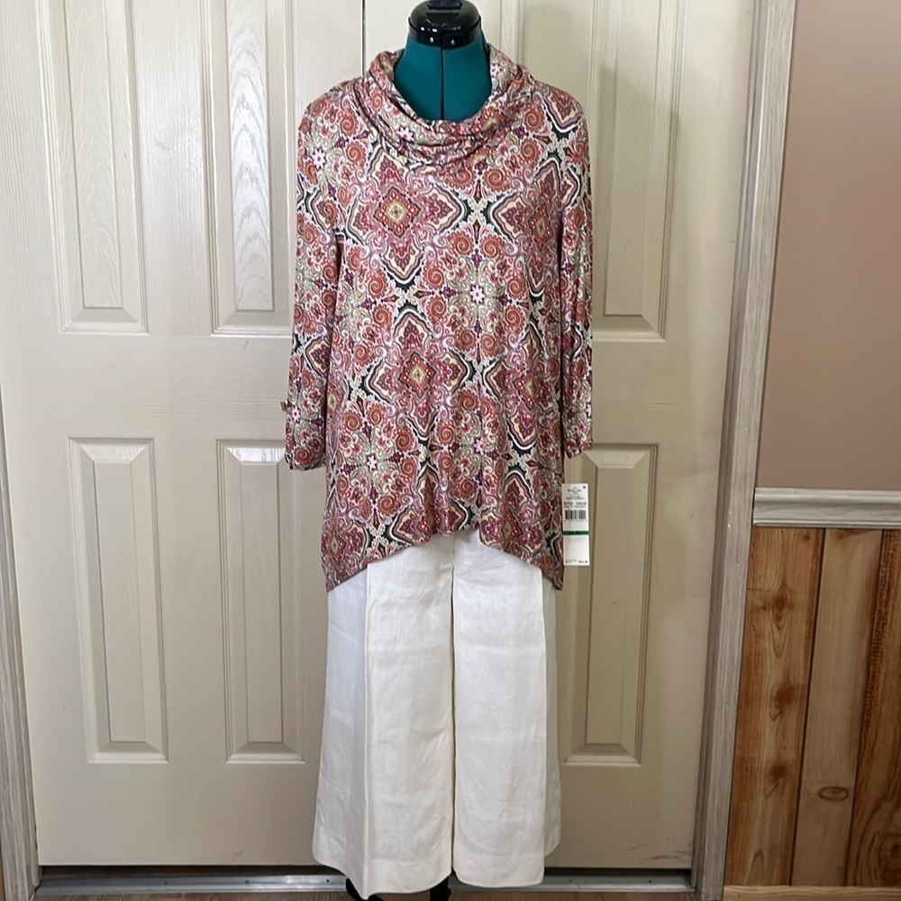 RUBY RD. (MUST HAVE II)  MULTI COLORED BLOUSE (274T)